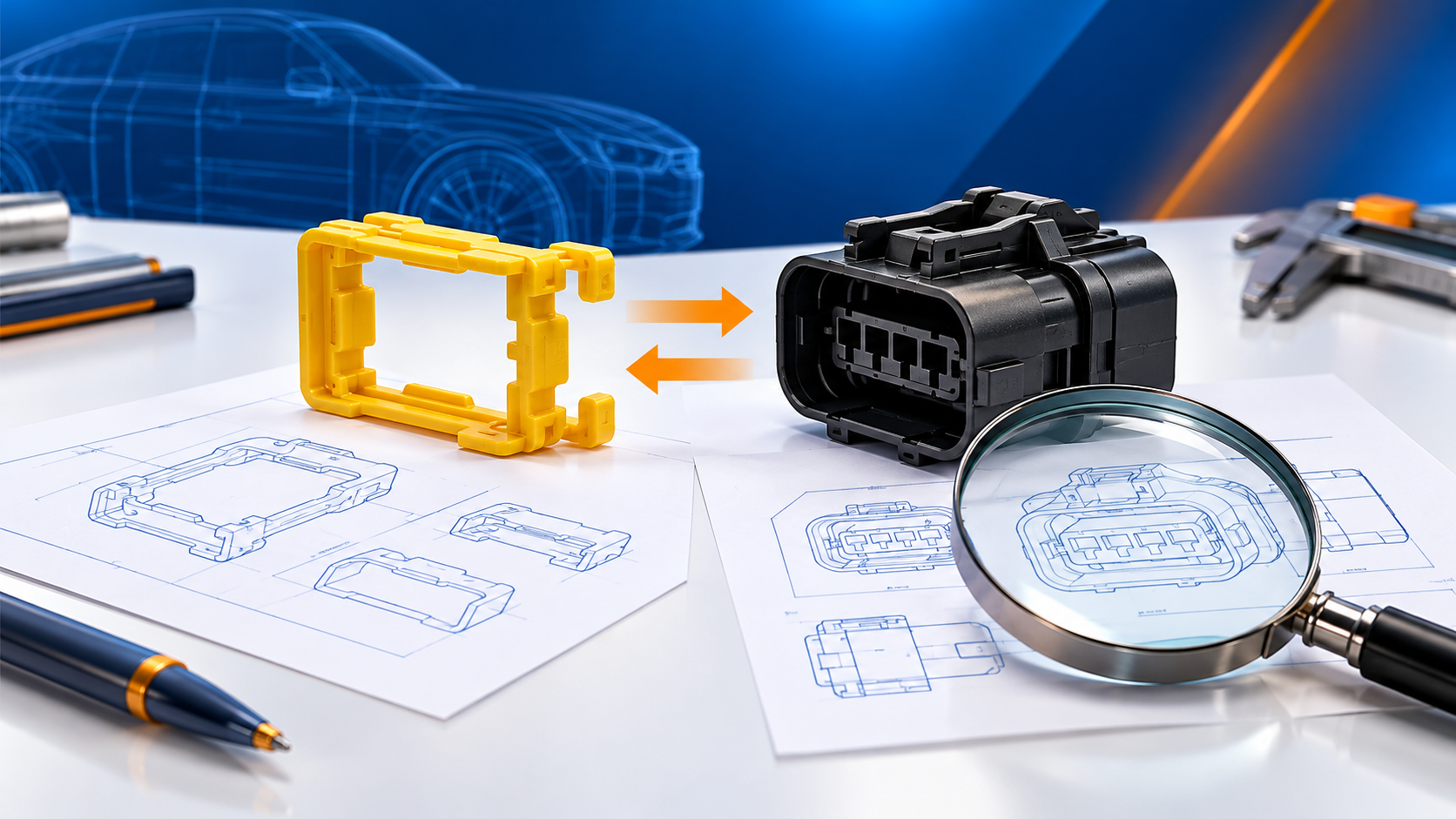 Generic connector retainer and substitution-document review; not exact TE 368382-1 geometry